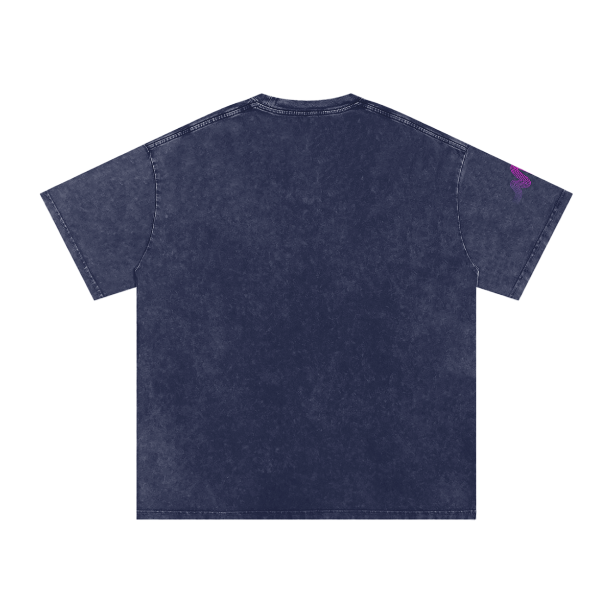 NOOP SQUAD Snow Washed Oversized Cotton T-Shirt