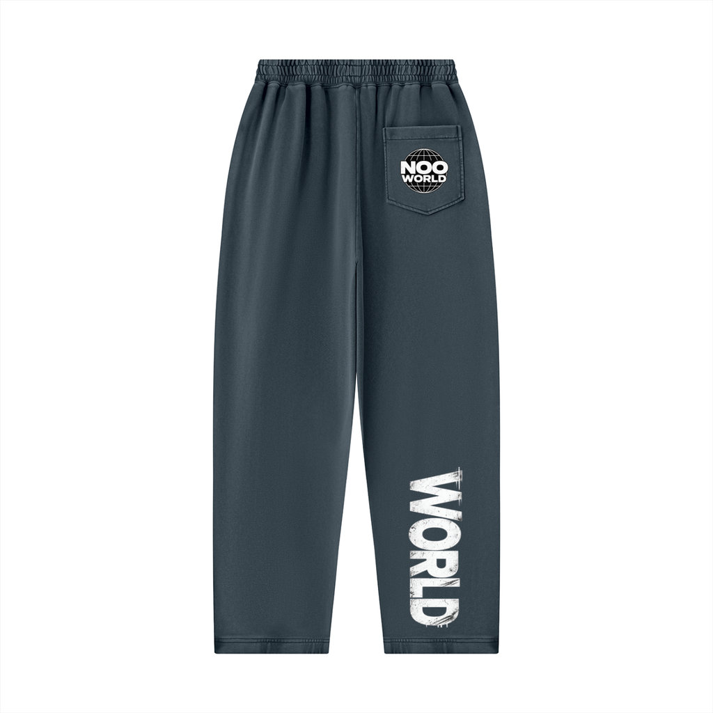 Unisex Mineral Wash Balloon Sweatpants