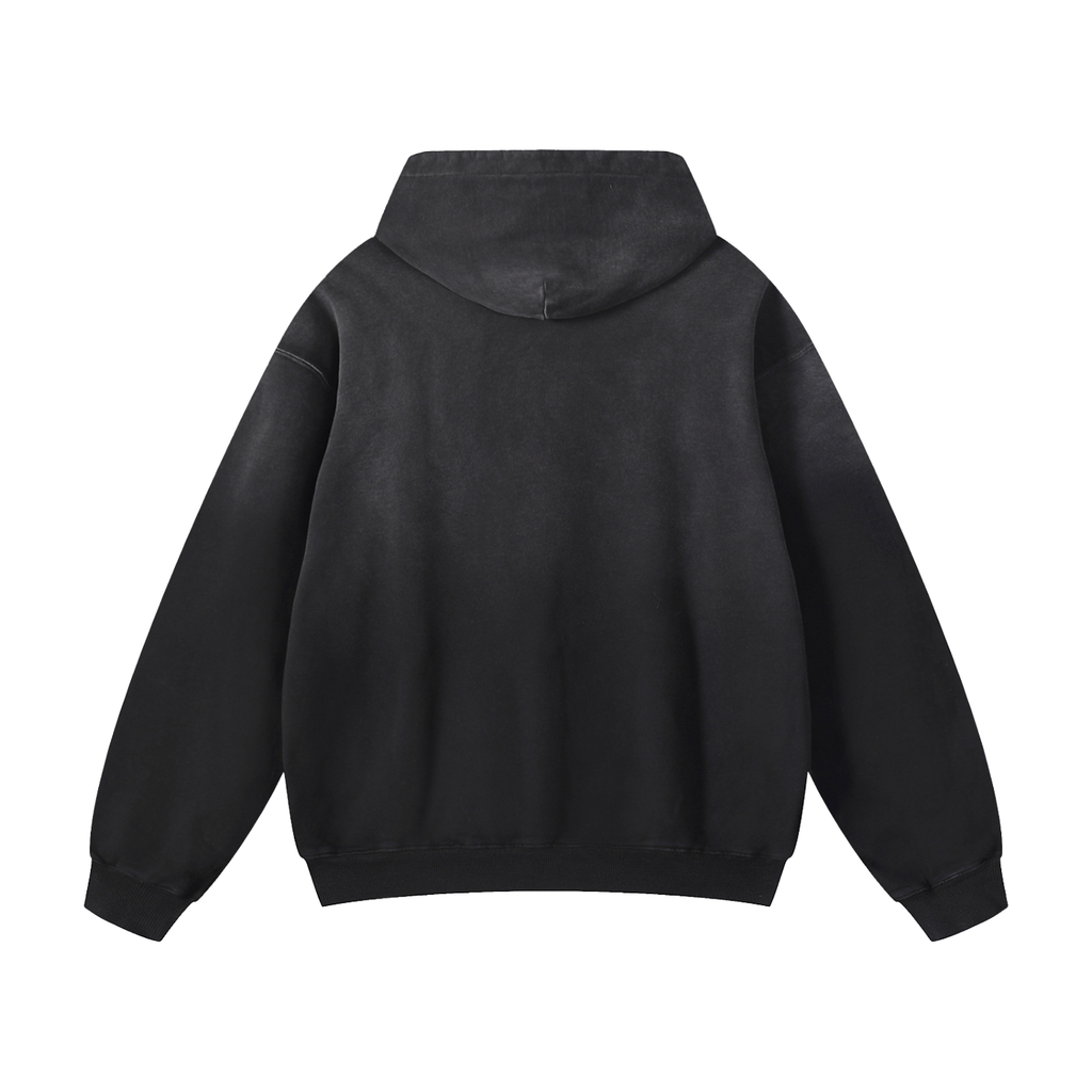 NOOWORLD Washed Heavyweight Hoodie