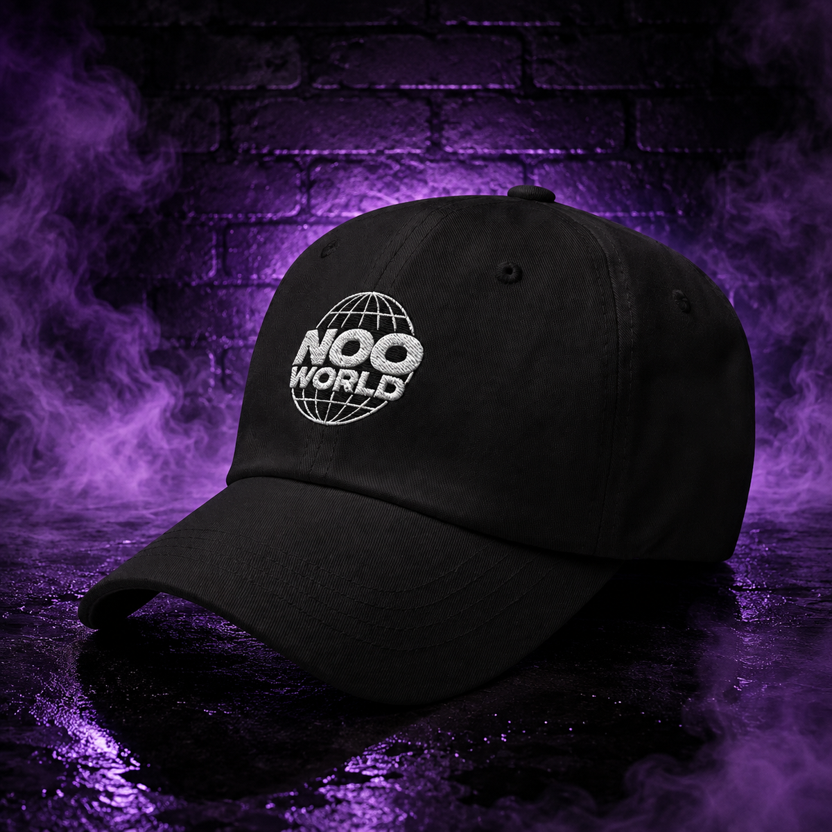 NOOWORLD • Embroidered Dad hat