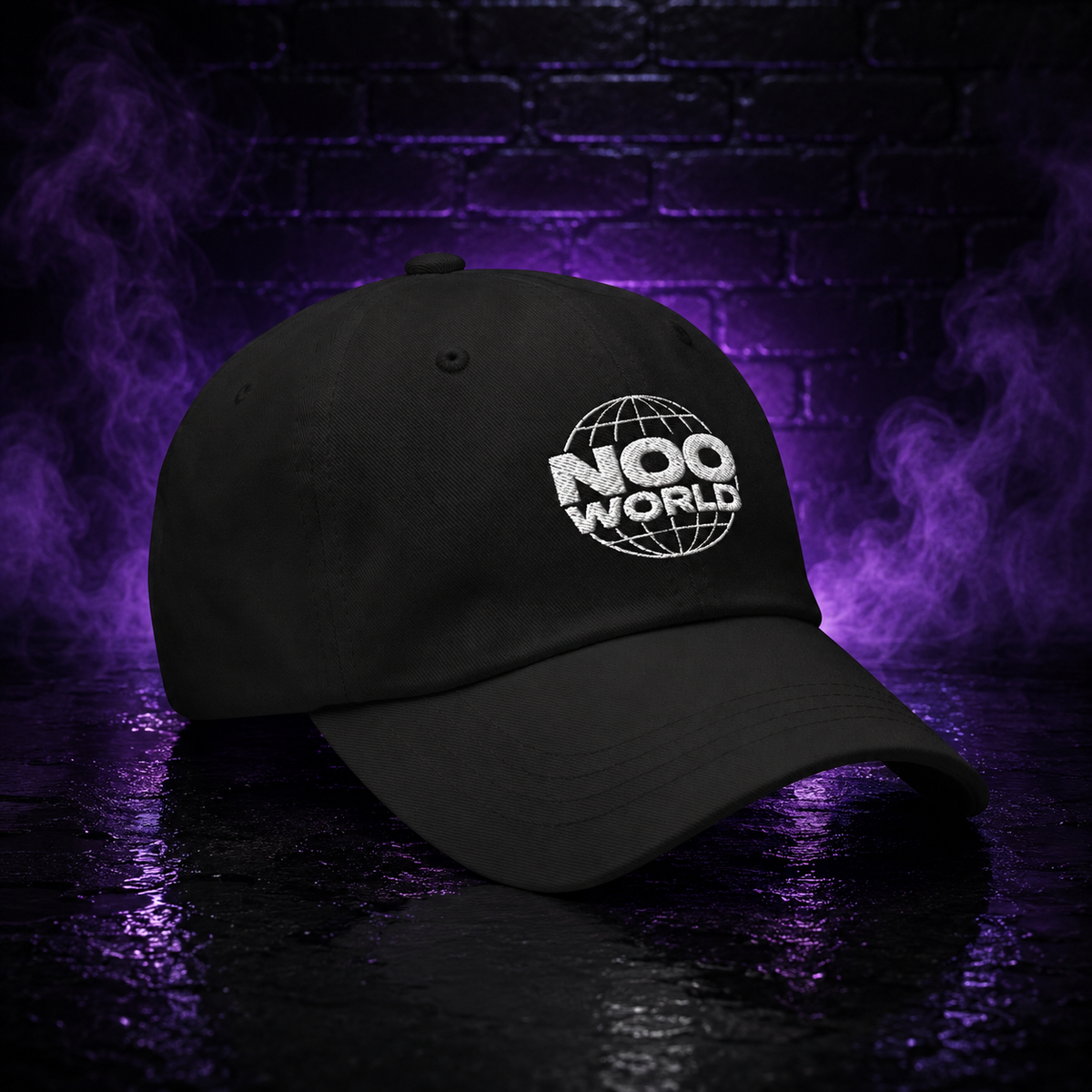 NOOWORLD • Embroidered Dad hat