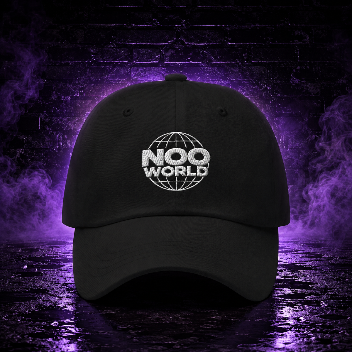 NOOWORLD • Embroidered Dad hat