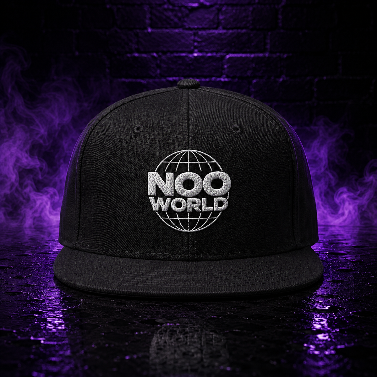 NOOWORLD Embroidered Snapback