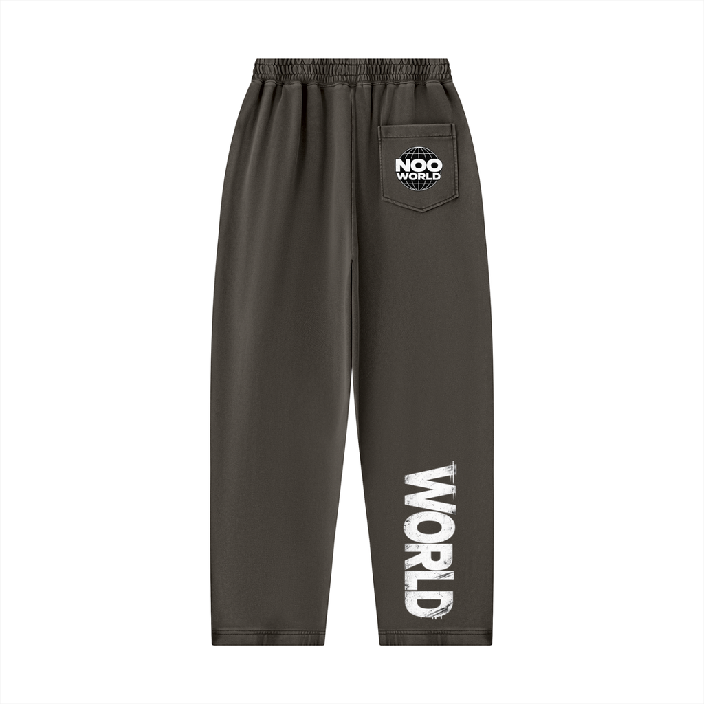 Unisex Mineral Wash Balloon Sweatpants