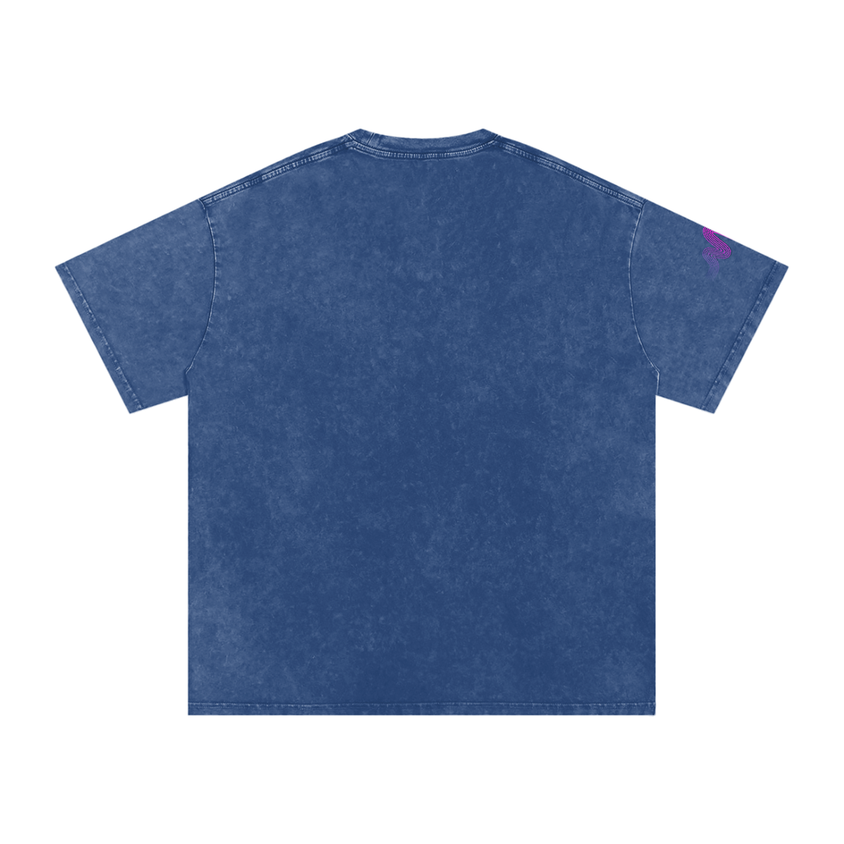 NOOP SQUAD Snow Washed Oversized Cotton T-Shirt